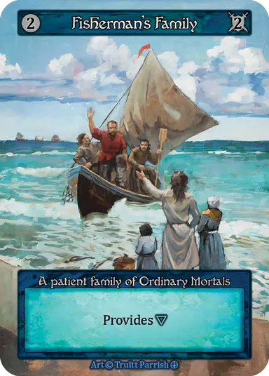 (FOIL) Fisherman's Family - Arthurian Legends - NM