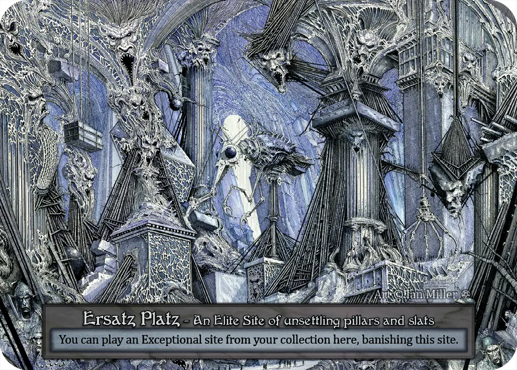 (FOIL) Ersatz Platz - Gothic - NM