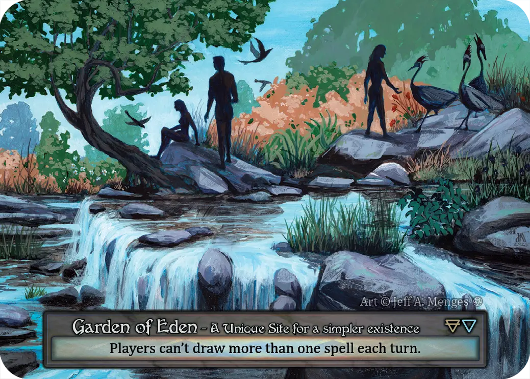 (FOIL) Garden of Eden - Gothic - NM