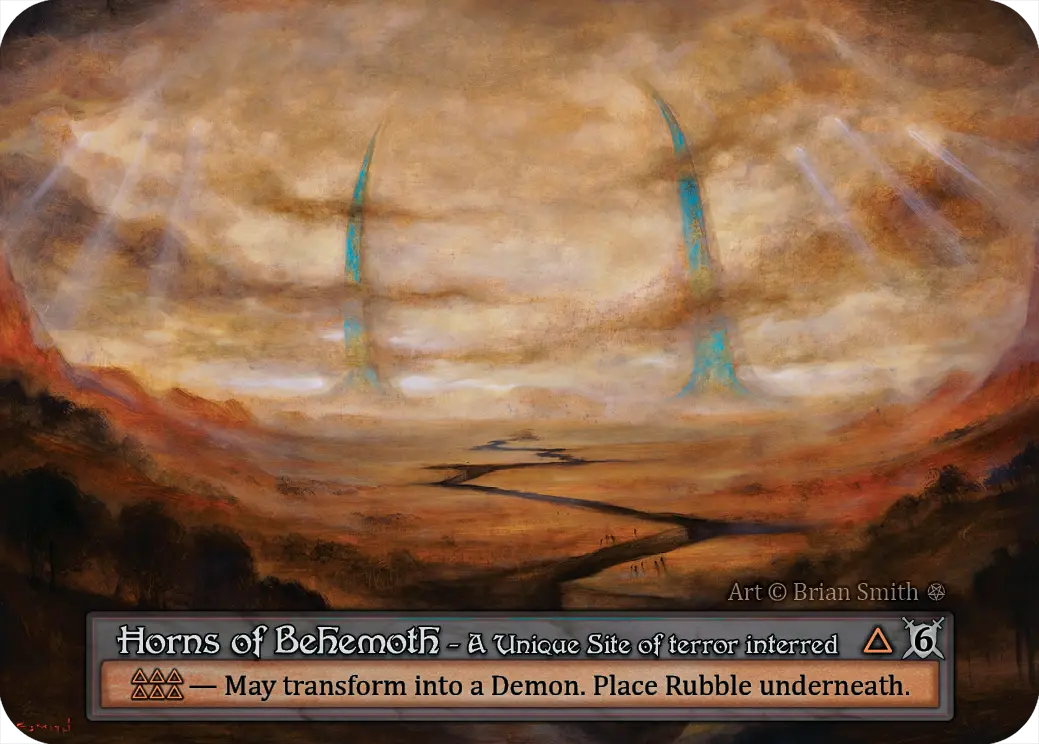 Horns of Behemoth - Gothic - NM