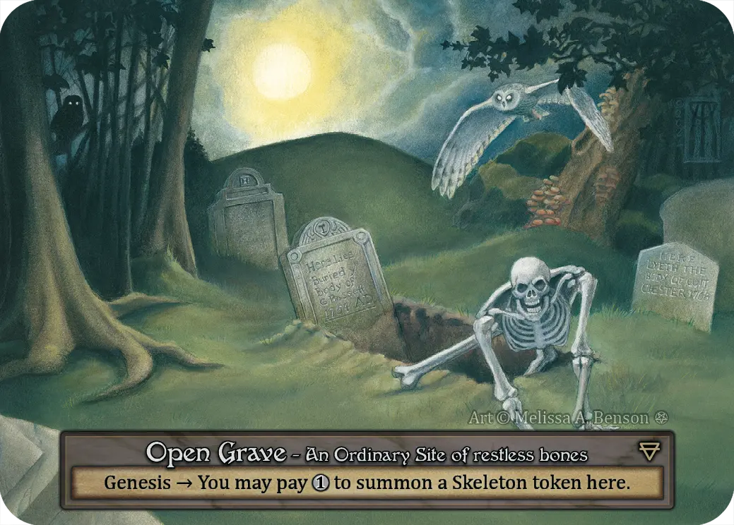 Open Grave - Gothic - NM