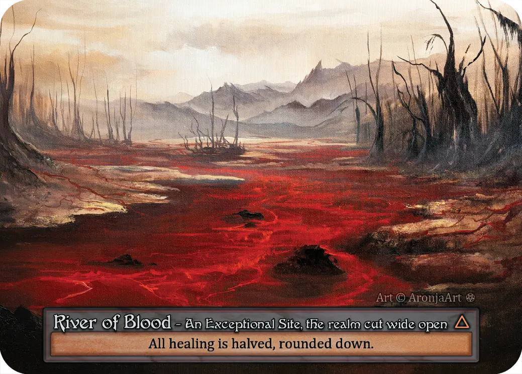 (FOIL) River of Blood - Gothic - NM