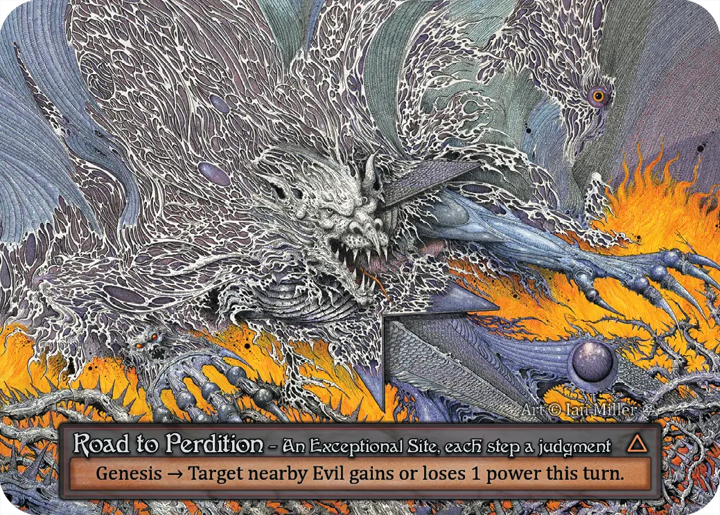 (FOIL) Road to Perdition - Gothic - NM