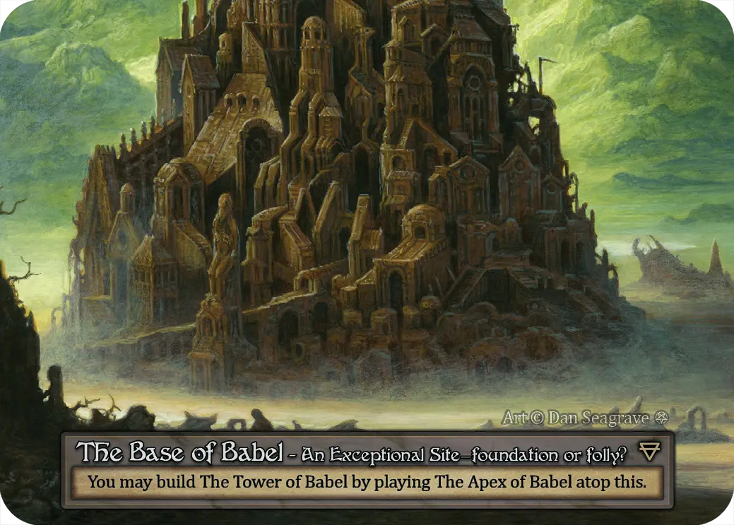 The Base of Babel - Gothic - NM