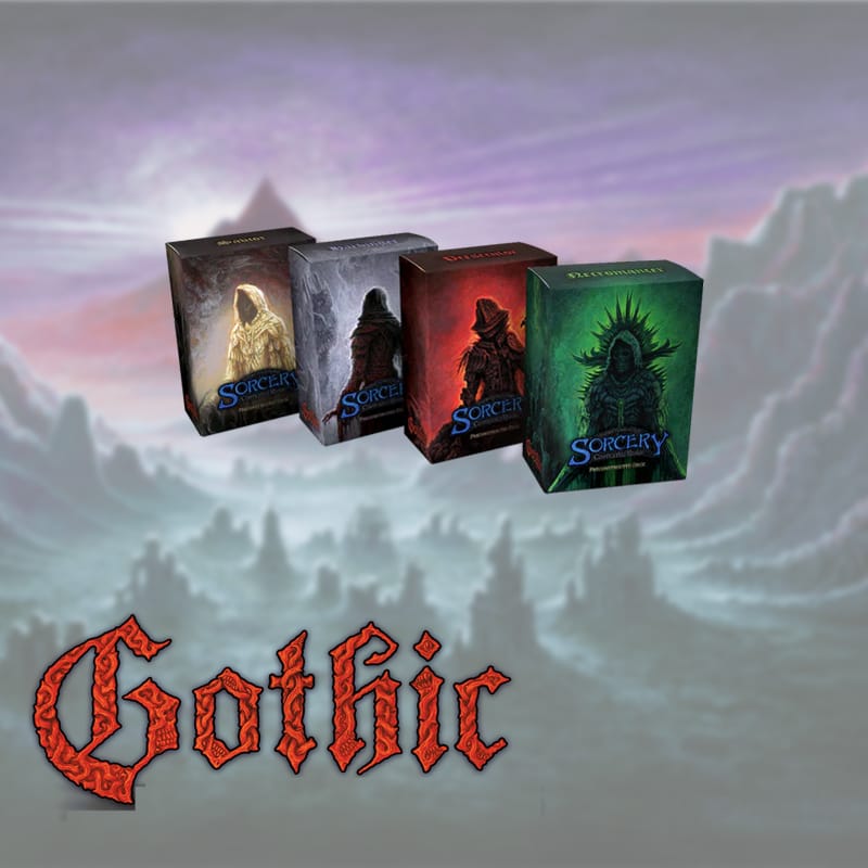 Gothic Preconstructed Decks Set of 4 English Sealed (Presale - Ships 5 Dec)