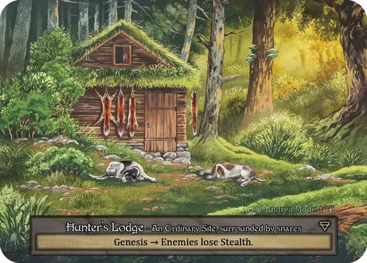 (FOIL) Hunter's Lodge - Arthurian Legends - NM