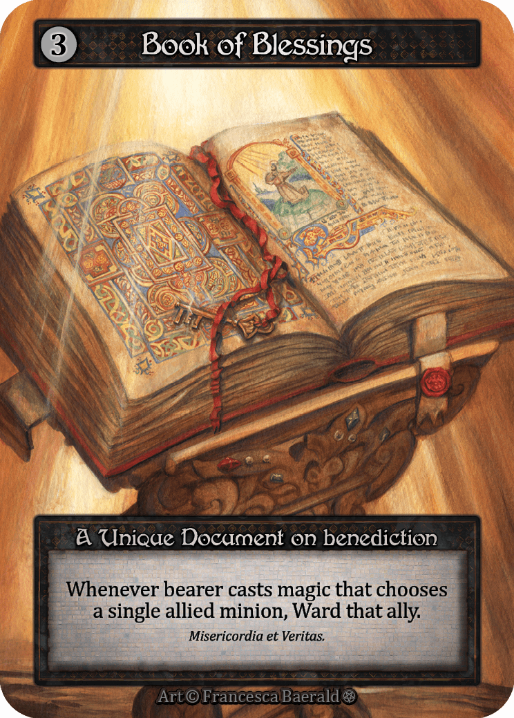 (FOIL) Book of Blessings - Gothic - NM