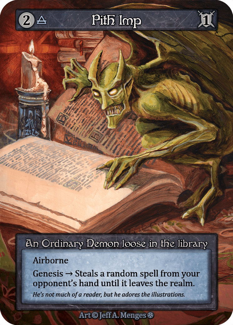 (FOIL) Pith Imp - Gothic - NM