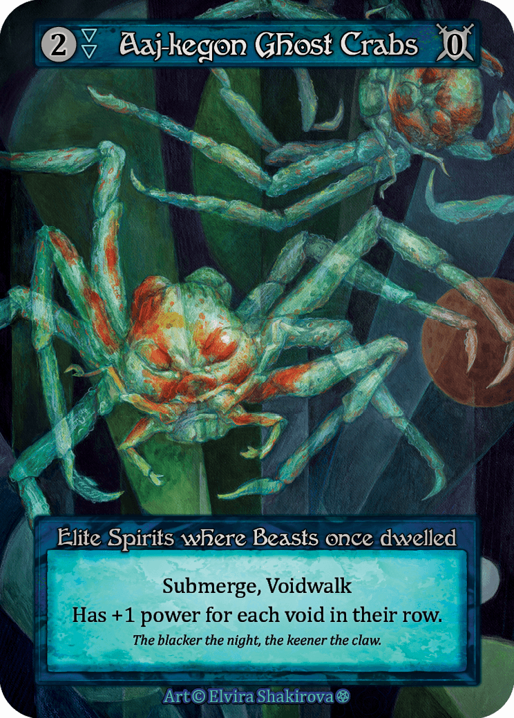 Aaj-kegon Ghost Crab - Gothic - NM
