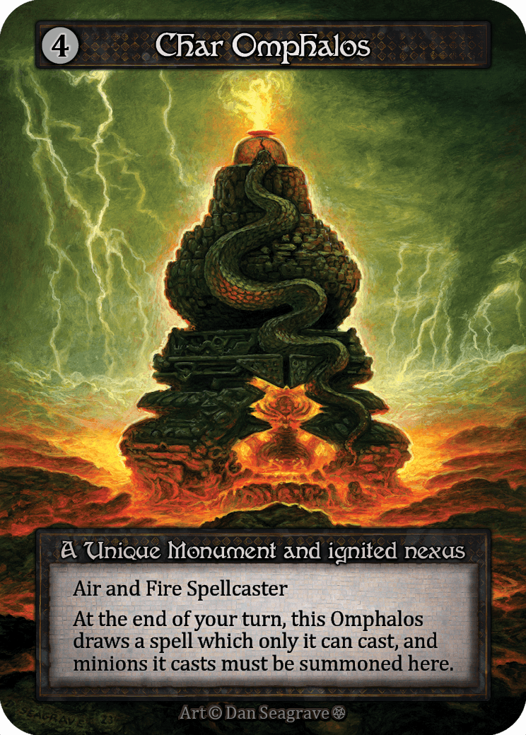 Char Omphalos - Gothic - NM