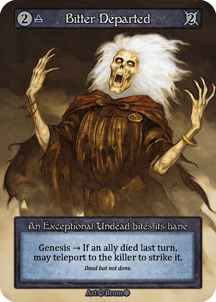 (FOIL) Bitter Departed - Gothic - NM