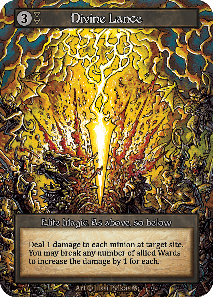 (FOIL) Divine Lance - Gothic - NM