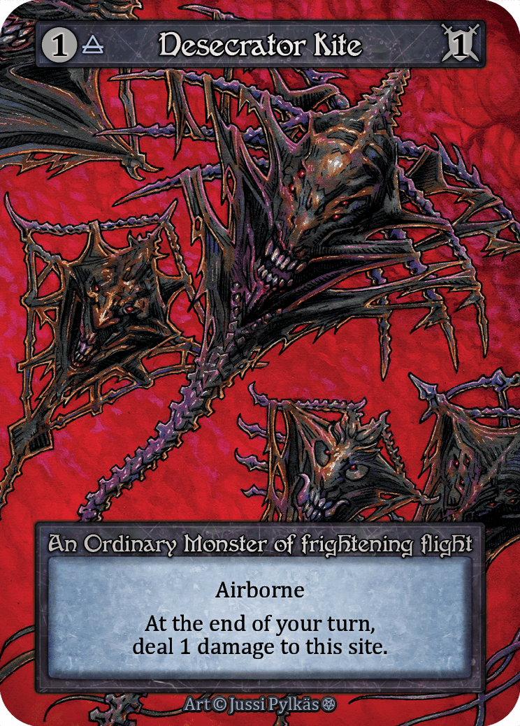 Desecrator Kite - Gothic - NM