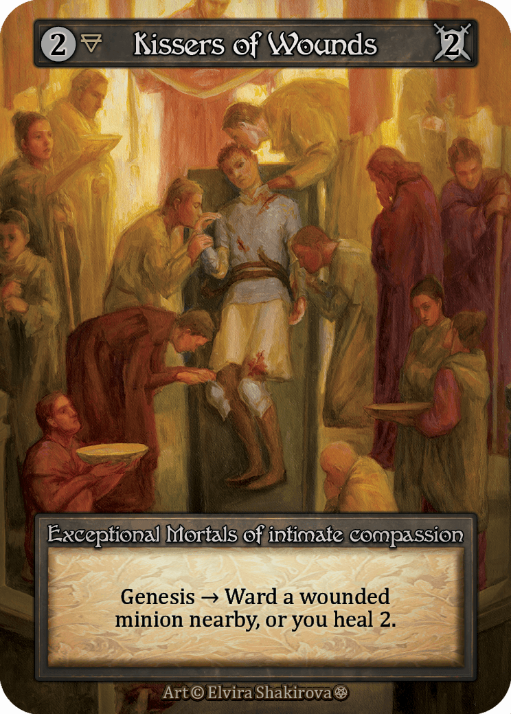 (FOIL) Kissers of Wounds - Gothic - NM