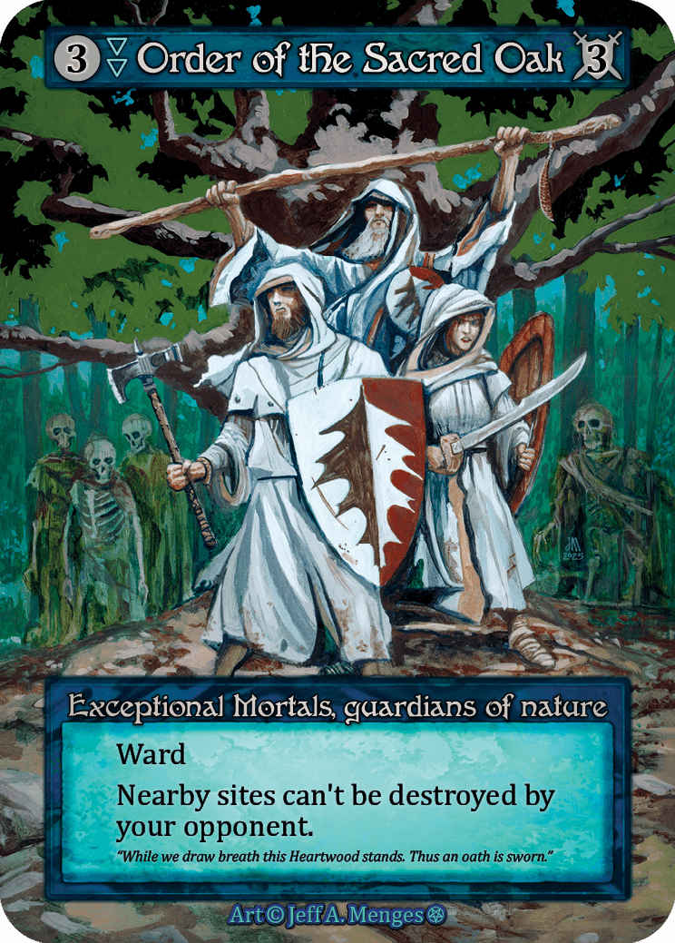 Order of the Sacred Oak - Gothic - NM