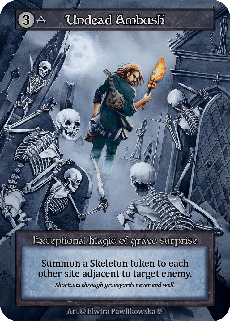 (FOIL) Undead Ambush - Gothic - NM