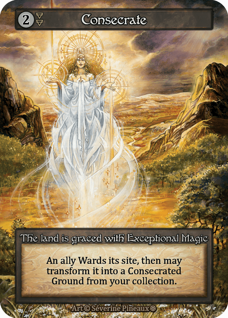 (FOIL) Consecrate - Gothic - NM