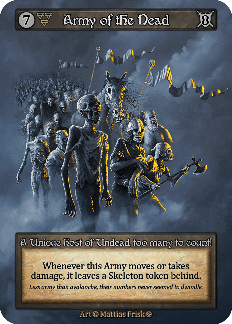 Army of the Dead - Gothic - NM