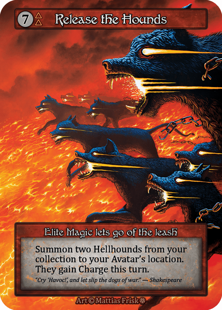 Release the Hounds - Gothic - NM