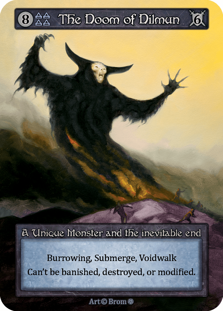 (FOIL) The Doom of Dilmun - Gothic - NM