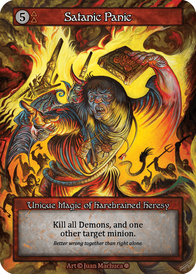 (FOIL) Satanic Panic - Gothic - NM