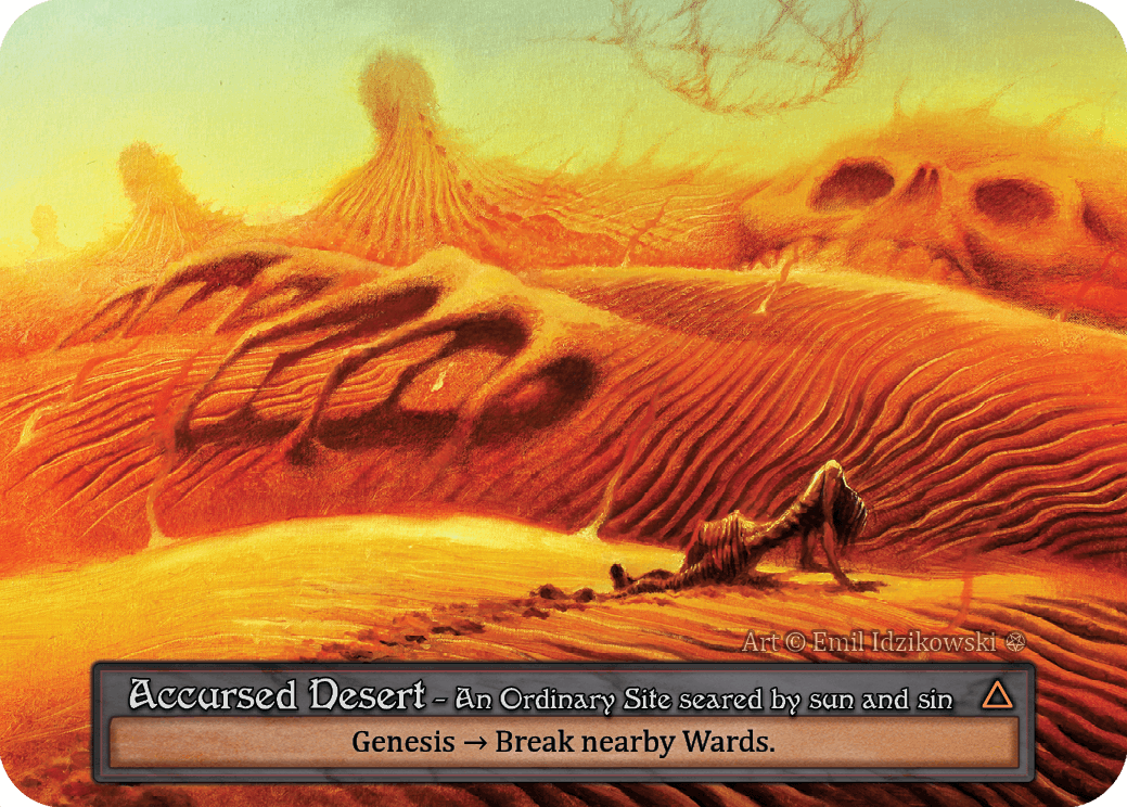 Accursed Desert - Gothic - NM