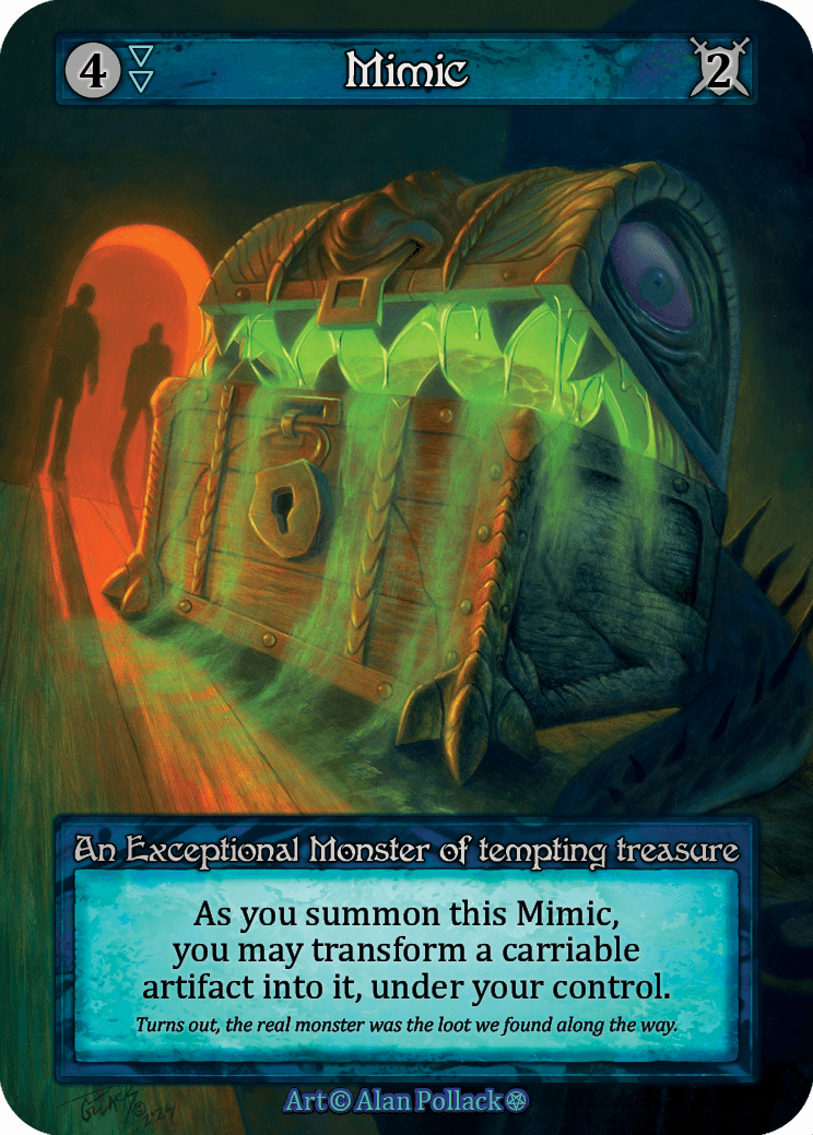 (FOIL) Mimic - Gothic - NM