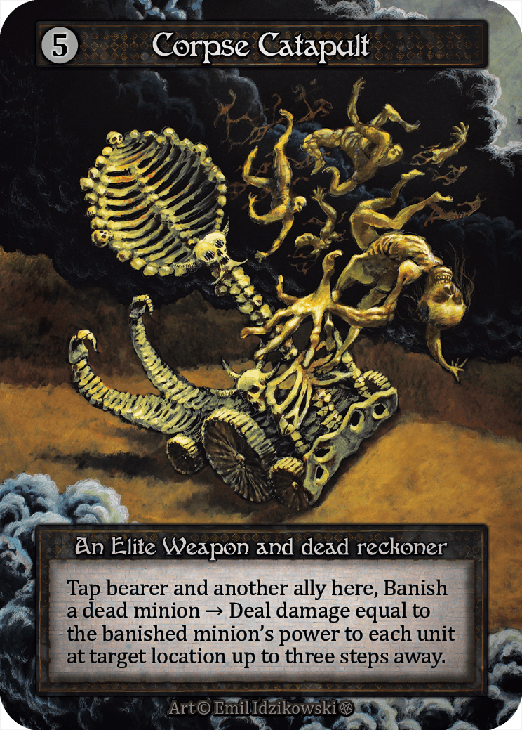 (FOIL) Corpse Catapult - Gothic - NM