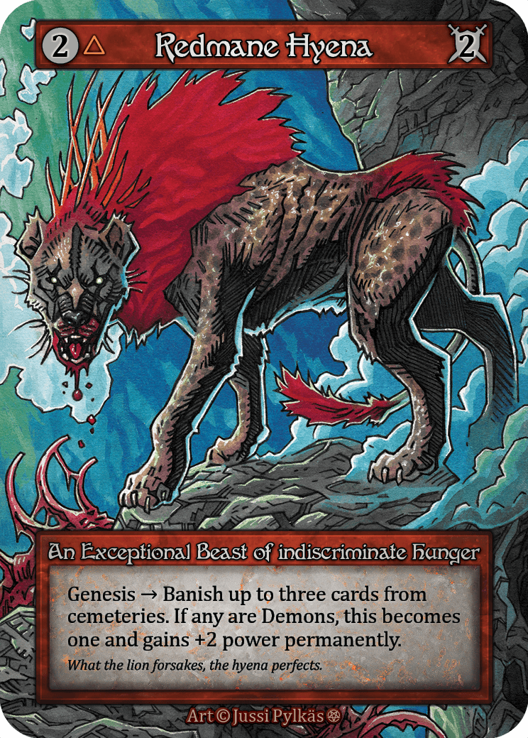 Redmane Hyena - Gothic - NM