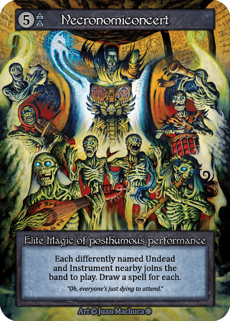 (FOIL) Necronomiconcert - Gothic - NM