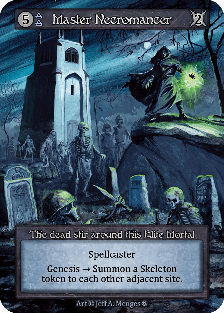 Master Necromancer - Gothic - NM