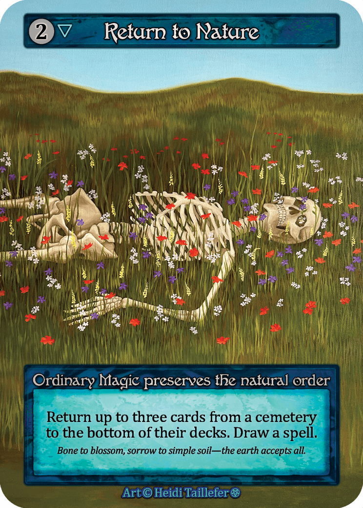 (FOIL) Return to Nature - Gothic - NM