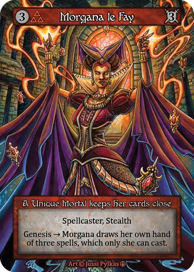 (FOIL) Morgana le Fay - Arthurian Legends - NM