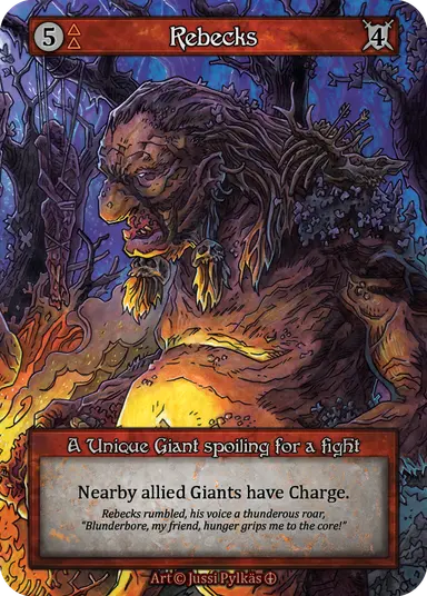(FOIL) Rebecks - Arthurian Legends - NM