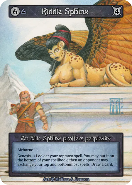 Riddle Sphinx - Beta* - NM