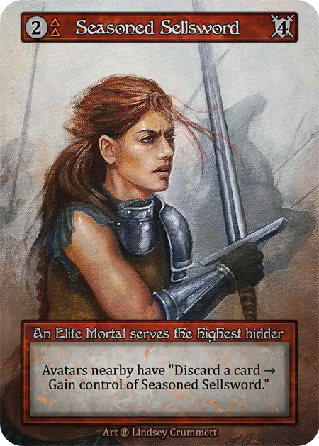 Seasoned Sellsword - Beta* - NM