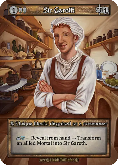(FOIL) Sir Gareth - Arthurian Legends - NM