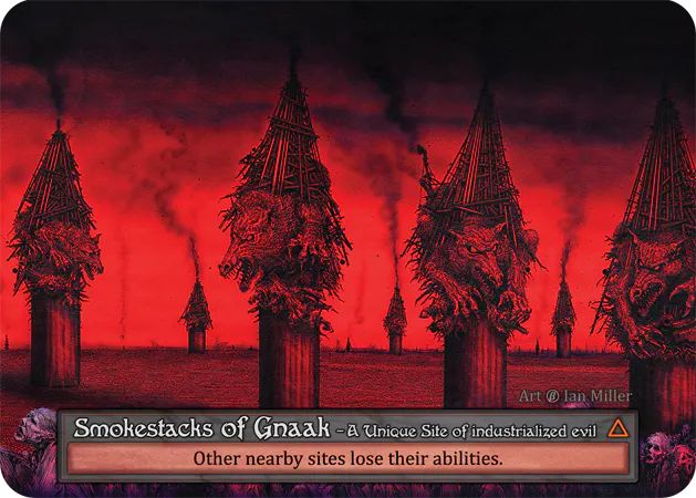 (FOIL) Smokestacks of Gnaak - Beta* - NM