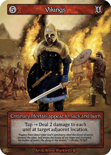 (FOIL) Vikings - Arthurian Legends - NM