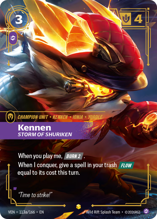 Kennen, Storm of Shuriken [VEN-113a/166] [Vendetta]