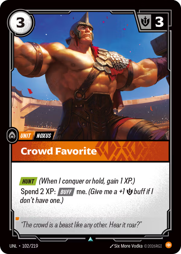 Crowd Favorite [UNL-102/219] [Unleashed]