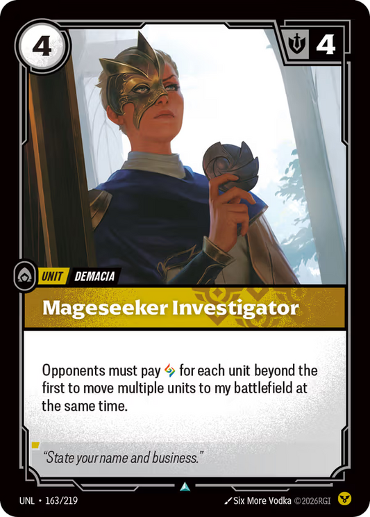 Mageseeker Investigator [UNL-163/219] [Unleashed] [Foil]