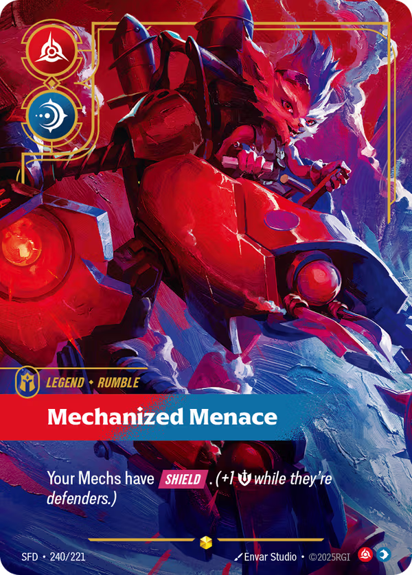 Mechanized Menace [SFD-240/221] [Spiritforged]