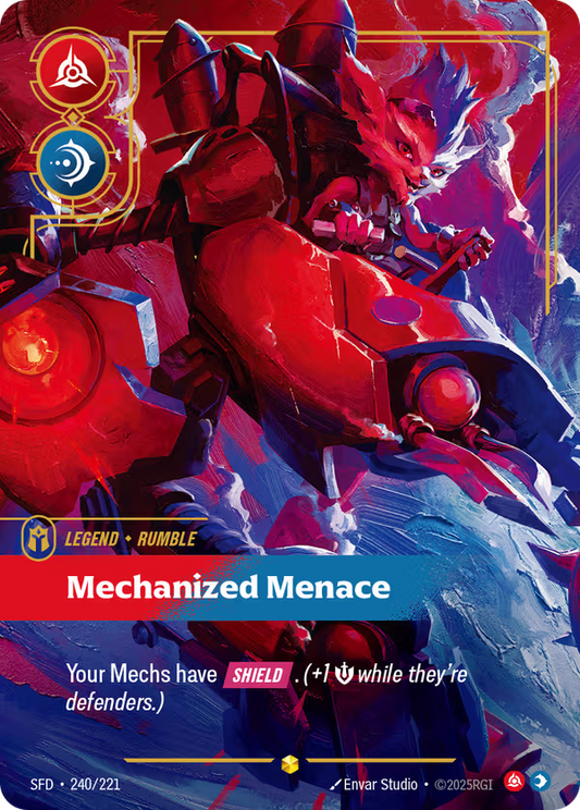 Mechanized Menace [SFD-240/221] [Spiritforged]