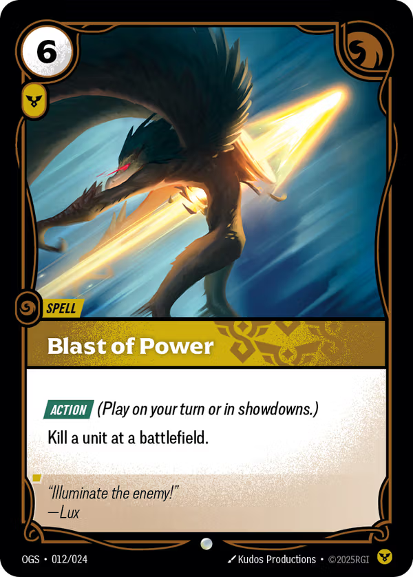 Blast of Power [OGS-012/024] [Origins Proving Grounds]