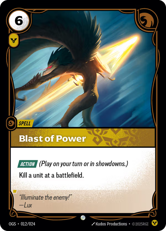 Blast of Power [OGS-012/024] [Origins Proving Grounds]