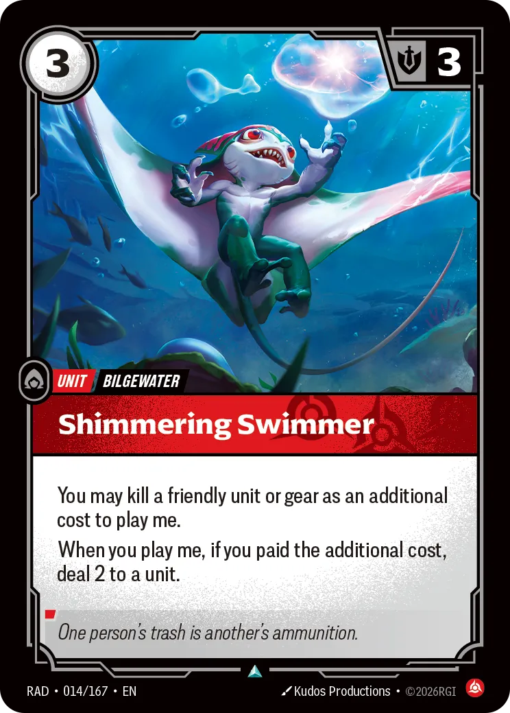 Shimmering Swimmer [RAD-014/167] [Radiance]