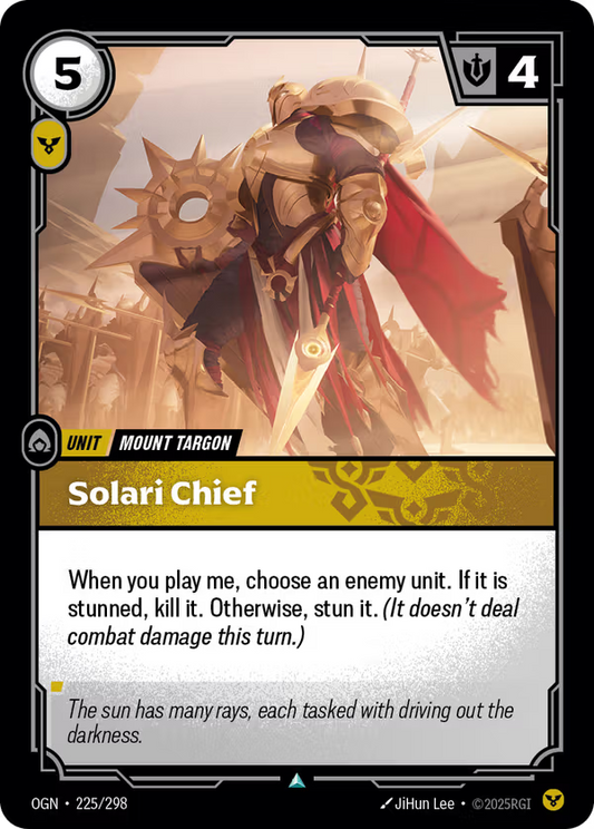 Solari Chief [OGN-225/298] [Origins]