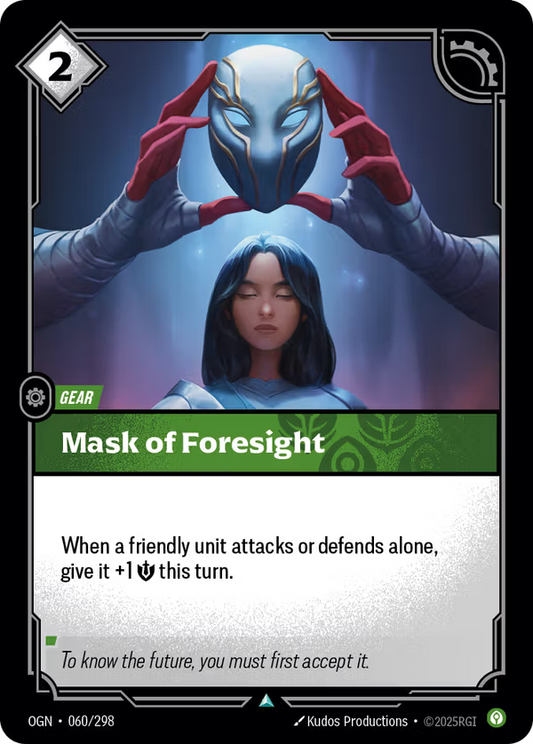 Mask of Foresight [OGN-060/298] [Origins]