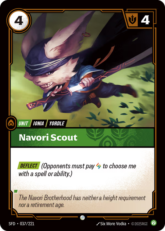 Navori Scout [SFD-037/221] [Spiritforged] [Foil]